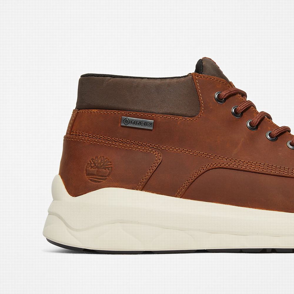 Timberland Bradstreet Ultra Gore-Tex® Chukka Bot Erkek Kahverengi | TR-8461N