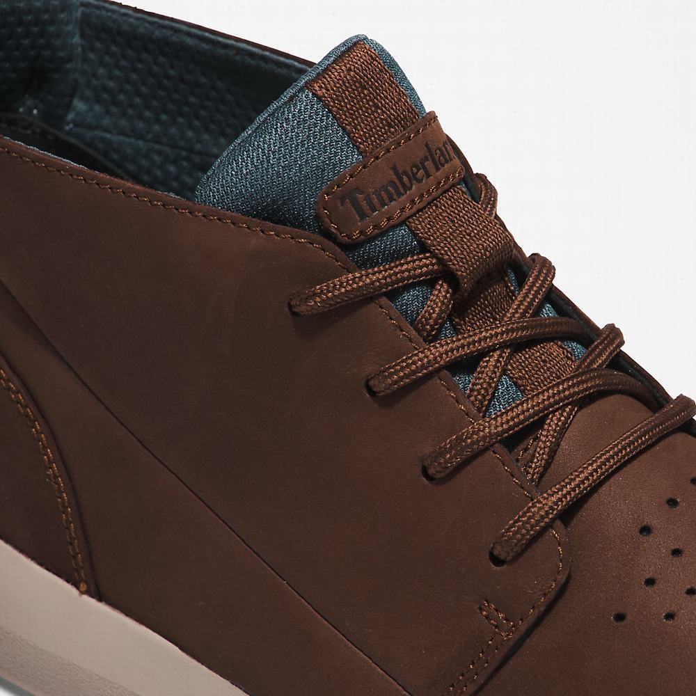 Timberland Bradstreet Ultra GreenStride™ Chukka Bot Erkek Koyu Kahverengi | TR-9420E