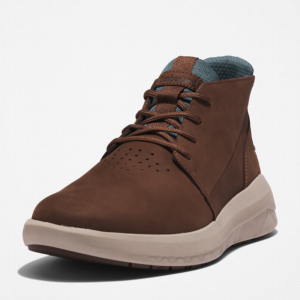 Timberland Bradstreet Ultra GreenStride™ Chukka Bot Erkek Koyu Kahverengi | TR-9420E