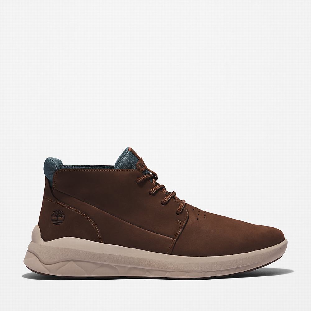 Timberland Bradstreet Ultra GreenStride™ Chukka Bot Erkek Koyu Kahverengi | TR-9420E