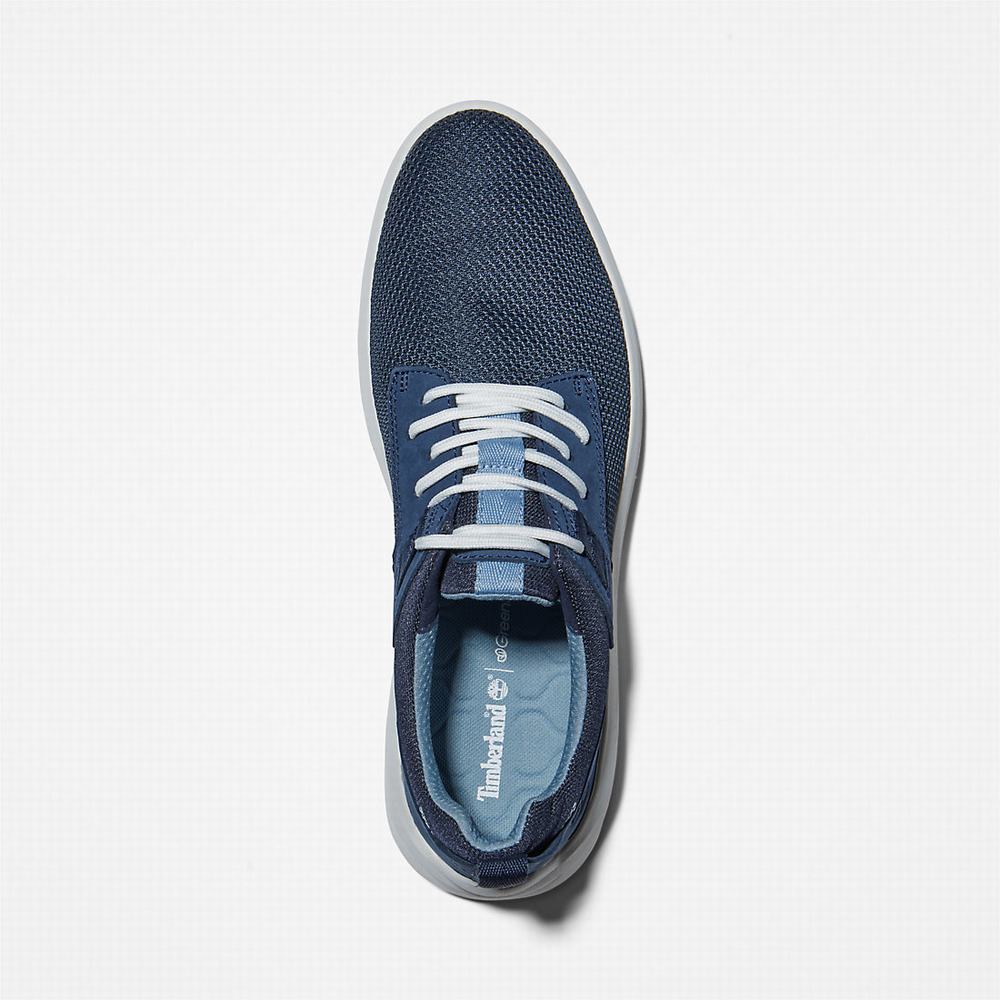 Timberland Bradstreet Ultra Knit Spor Ayakkabı Erkek Lacivert | TR-5204K