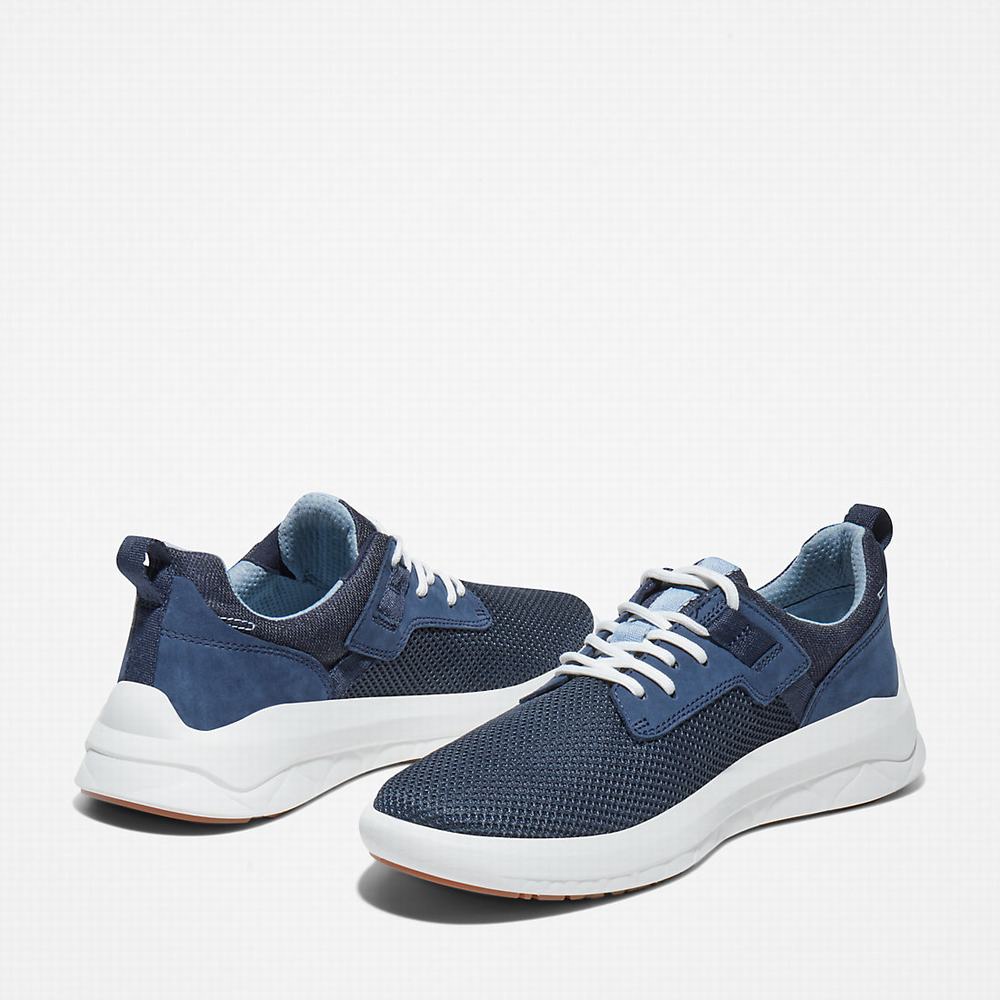 Timberland Bradstreet Ultra Knit Spor Ayakkabı Erkek Lacivert | TR-5204K