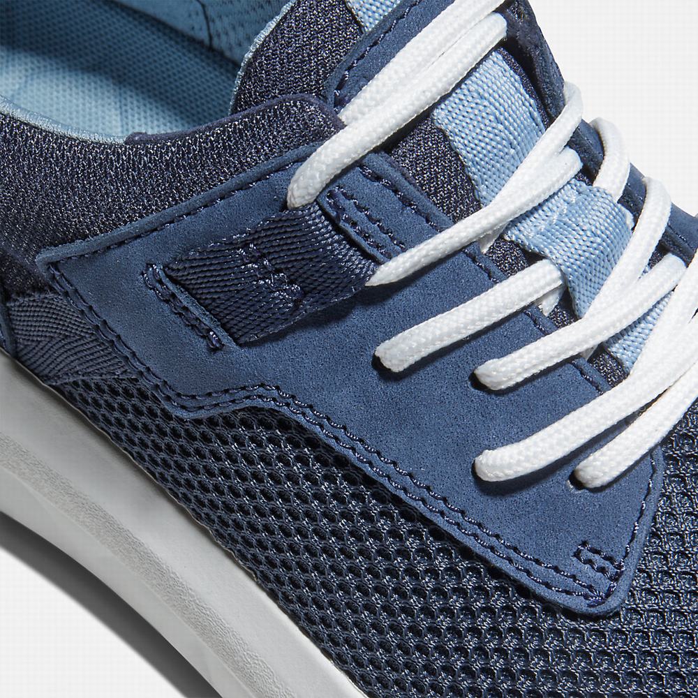 Timberland Bradstreet Ultra Knit Spor Ayakkabı Erkek Lacivert | TR-5204K