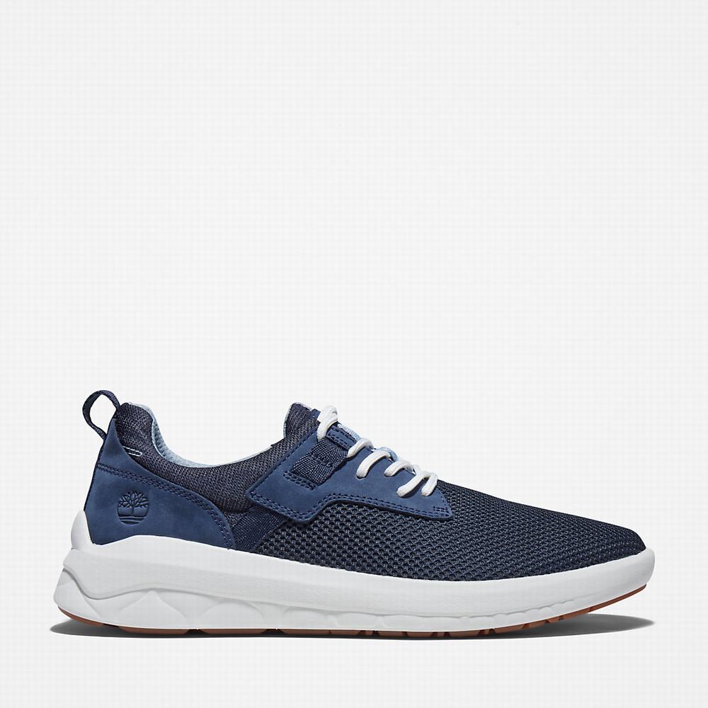 Timberland Bradstreet Ultra Knit Spor Ayakkabı Erkek Lacivert | TR-5204K