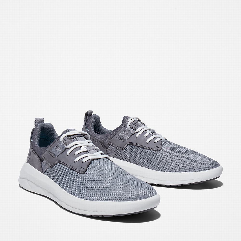 Timberland Bradstreet Ultra Knit Spor Ayakkabı Erkek Gri | TR-7625J