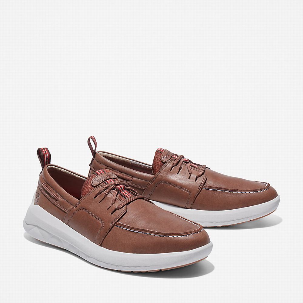 Timberland Bradstreet Ultra Tekne Spor Ayakkabı Erkek Koyu Kahverengi | TR-0975R