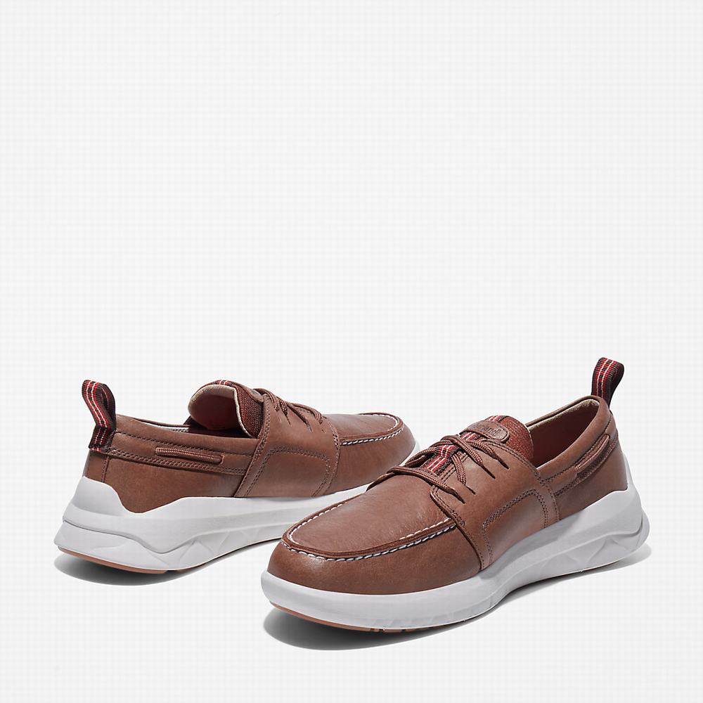Timberland Bradstreet Ultra Tekne Spor Ayakkabı Erkek Koyu Kahverengi | TR-0975R
