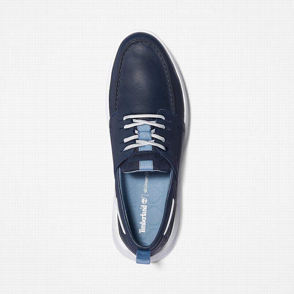 Timberland Bradstreet Ultra Tekne Spor Ayakkabı Erkek Lacivert | TR-5406Y