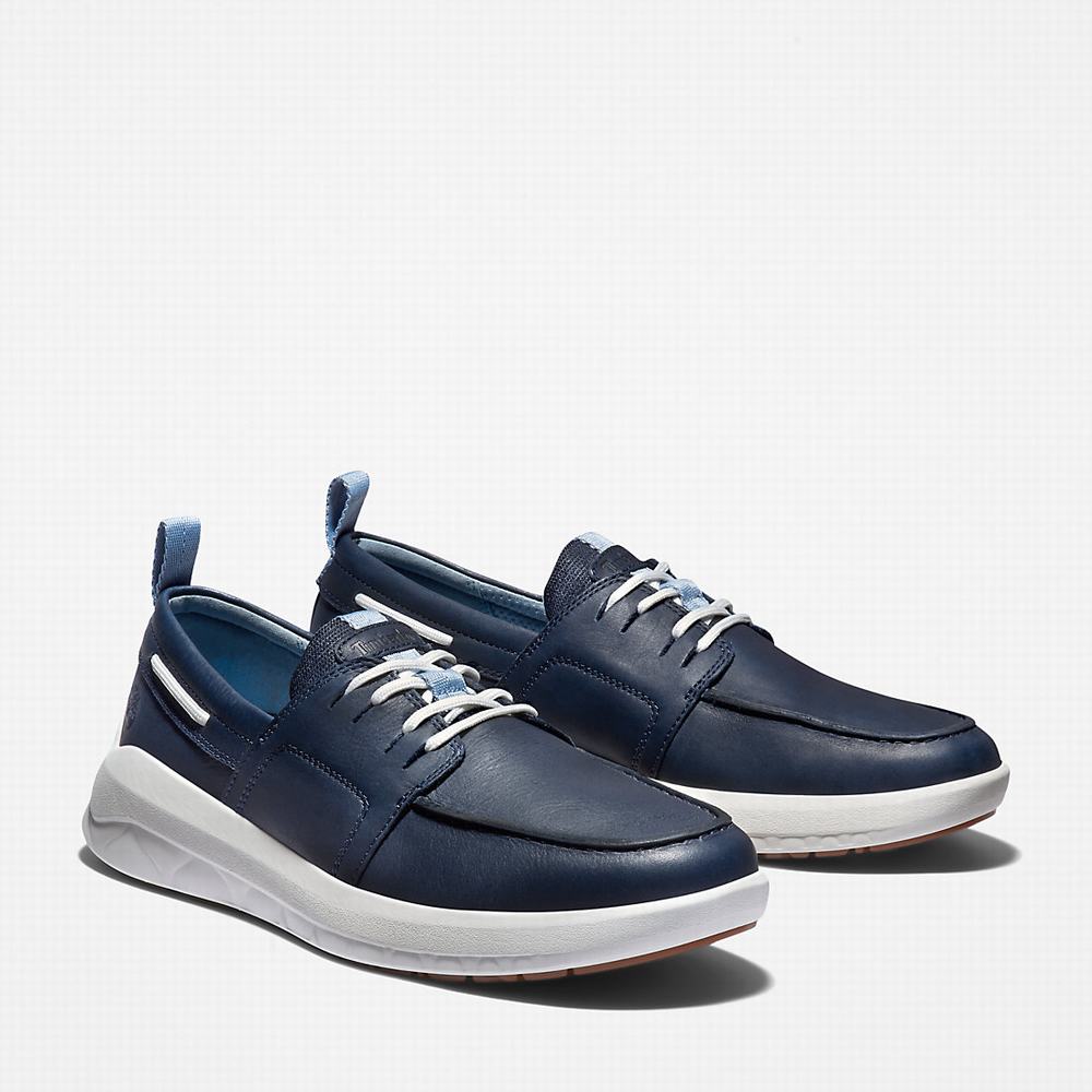 Timberland Bradstreet Ultra Tekne Spor Ayakkabı Erkek Lacivert | TR-5406Y