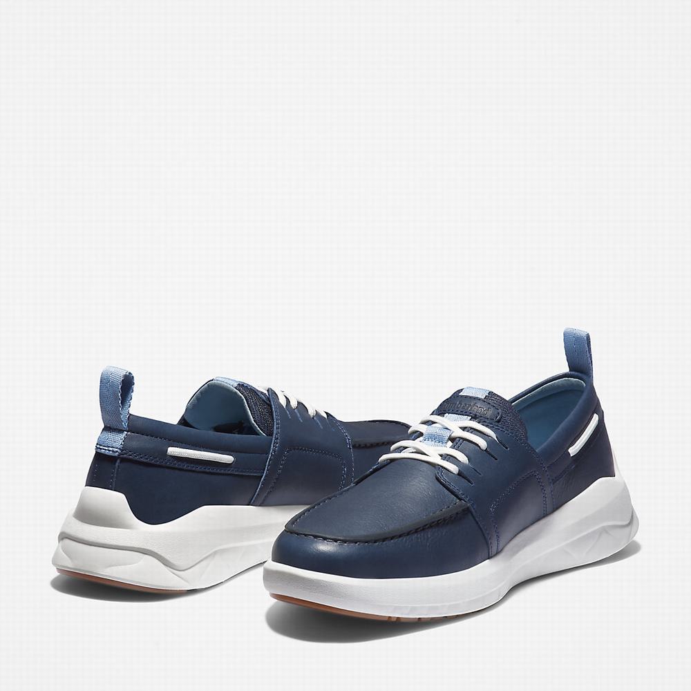 Timberland Bradstreet Ultra Tekne Spor Ayakkabı Erkek Lacivert | TR-5406Y