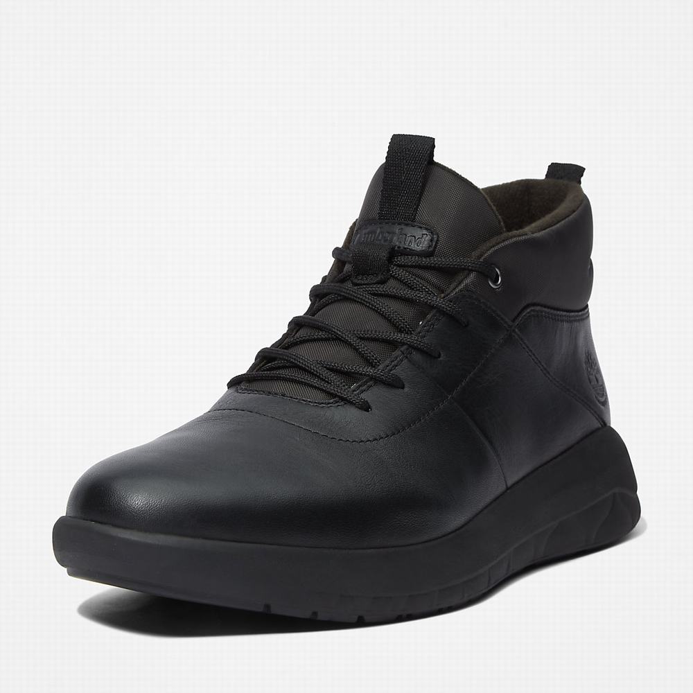 Timberland Bradstreet Ultra Winter Chukka Bot Erkek Siyah | TR-7098J