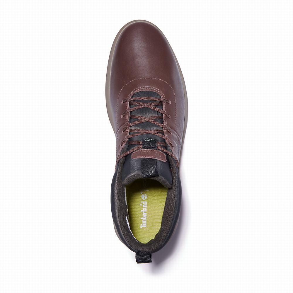 Timberland Bradstreet Ultra Winter Chukka Bot Erkek Koyu Kahverengi | TR-8416R