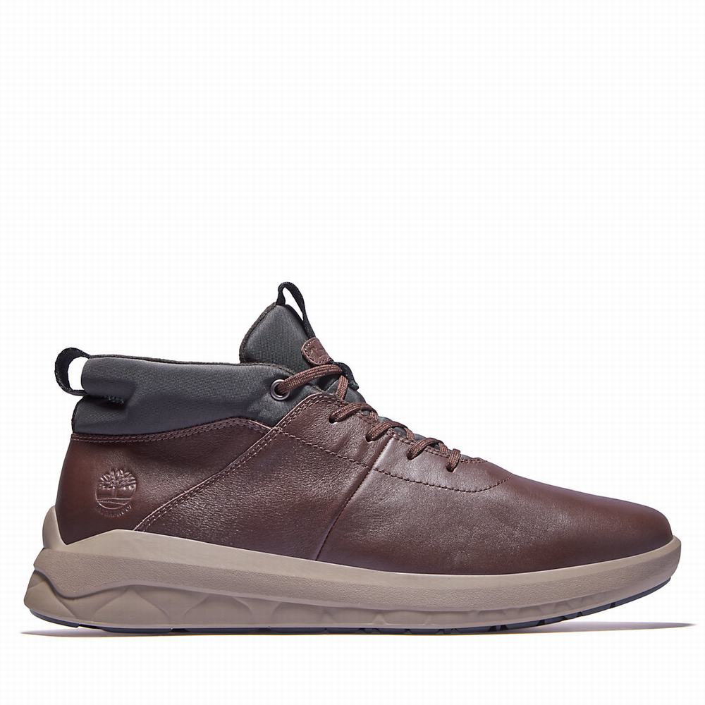 Timberland Bradstreet Ultra Winter Chukka Bot Erkek Koyu Kahverengi | TR-8416R