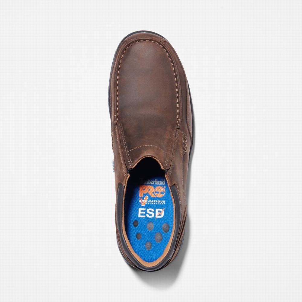 Timberland Branston Gündelik Alloy Burunlu İş Ayakkabısı Erkek Kahverengi | TR-6250C