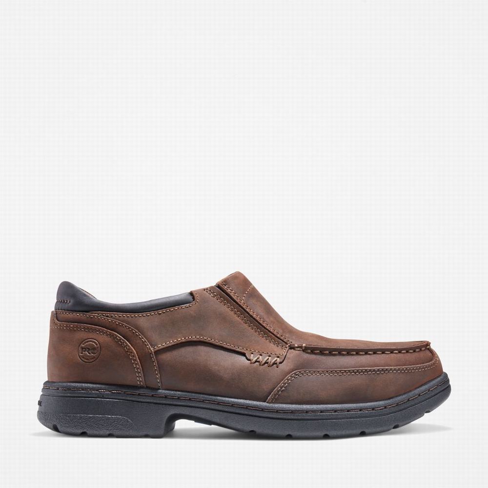 Timberland Branston Gündelik Alloy Burunlu İş Ayakkabısı Erkek Kahverengi | TR-6250C
