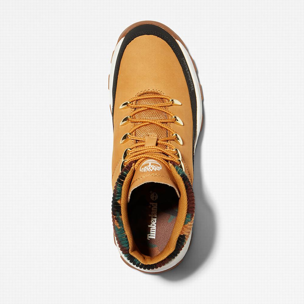 Timberland Brooklyn High Top Spor Ayakkabı Çocuk Sarı | TR-1056E