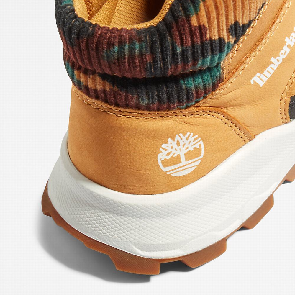 Timberland Brooklyn High Top Spor Ayakkabı Çocuk Sarı | TR-1056E