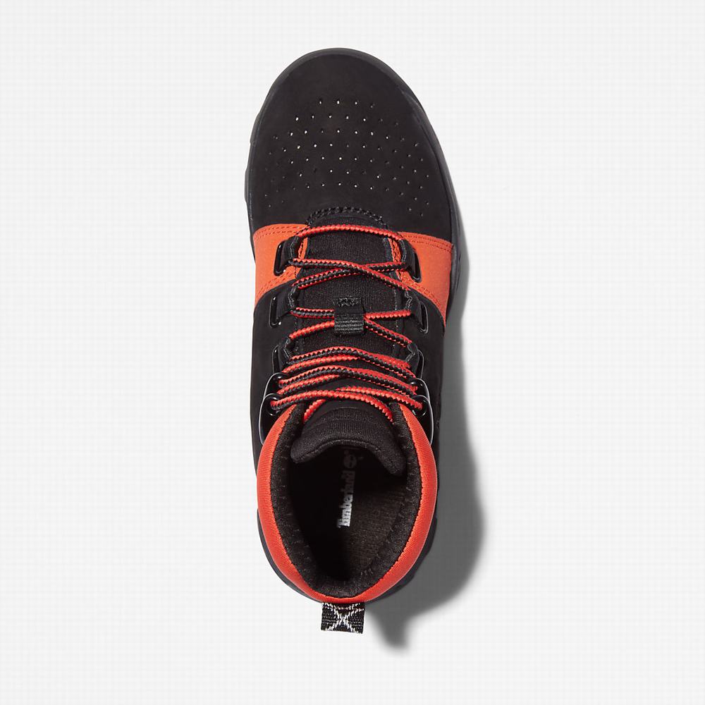 Timberland Brooklyn Lace-Up Spor Ayakkabı Çocuk Siyah | TR-3914D