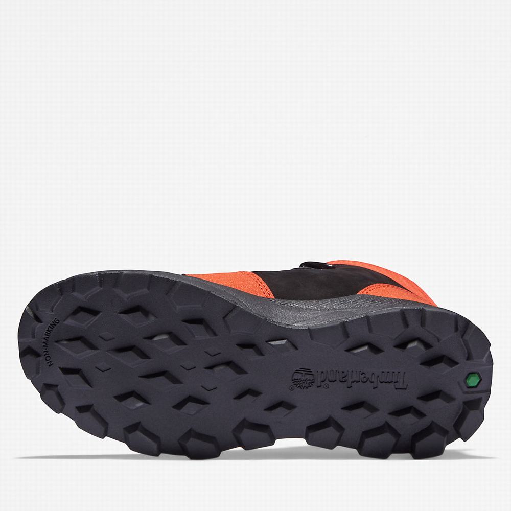 Timberland Brooklyn Lace-Up Spor Ayakkabı Çocuk Siyah | TR-3914D