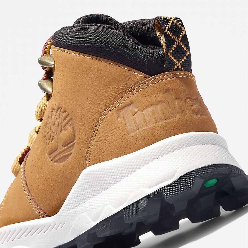 Timberland Brooklyn Lace-Up Spor Ayakkabı Çocuk Açık Kahverengi | TR-6142G