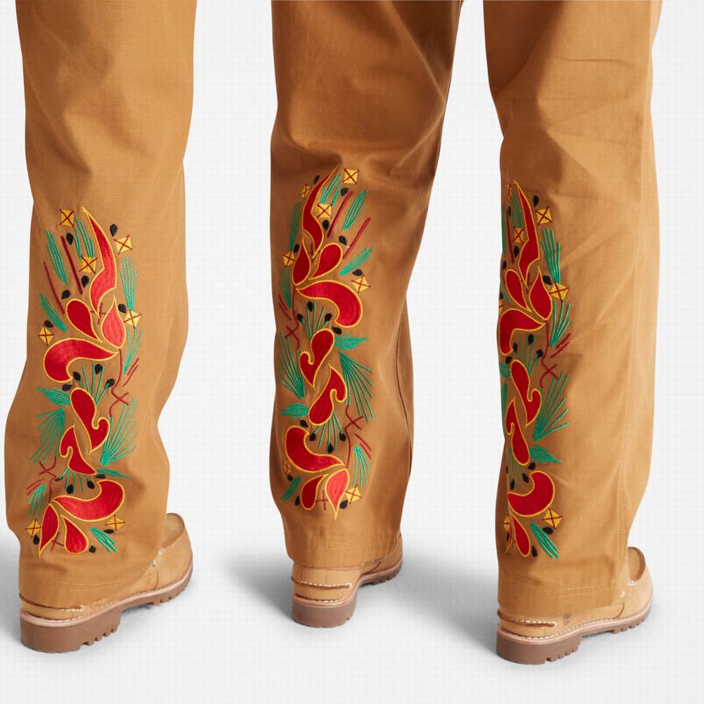 Timberland CLOT x Timberland Duck Kanvas Workwear Pantolon Kadın Kahverengi | TR-5194Q