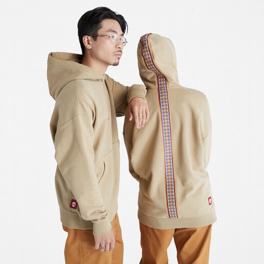 Timberland CLOT x Timberland Kapüşonlu Sweatshirt Kadın Haki | TR-8164V