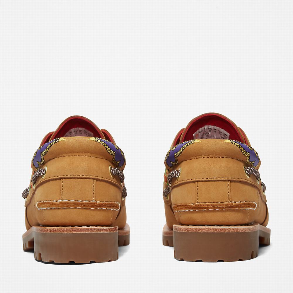 Timberland CLOT x Timberland® 3-Eye Tekne Ayakkabısı Kadın Sarı | TR-0894E