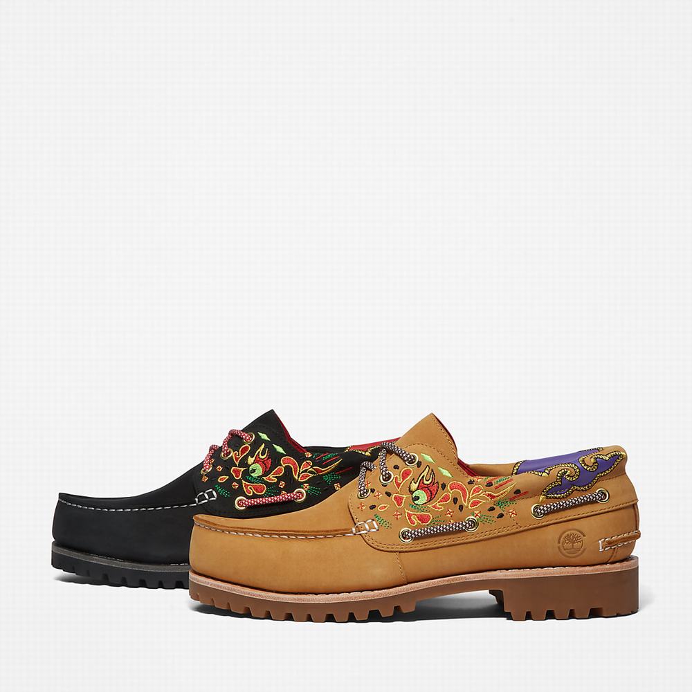 Timberland CLOT x Timberland® 3-Eye Tekne Ayakkabısı Erkek Sarı | TR-4138D