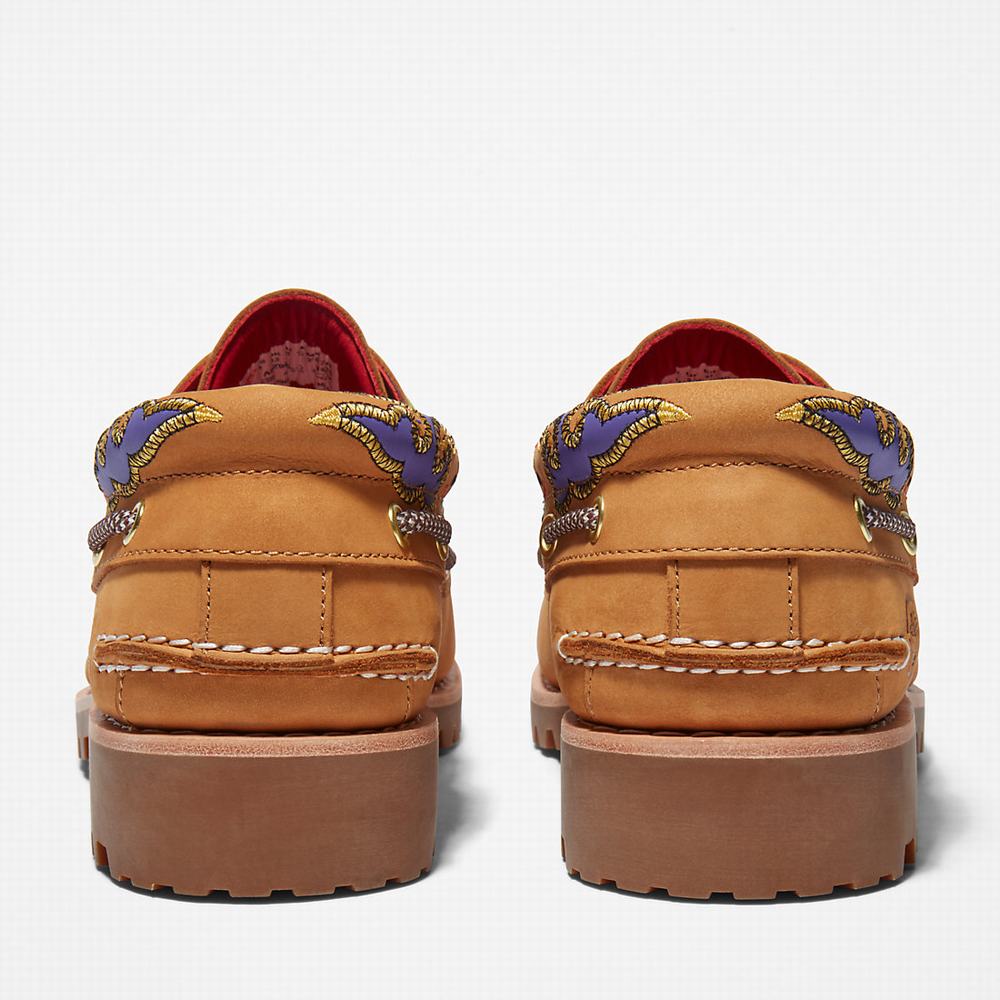 Timberland CLOT x Timberland® 3-Eye Tekne Ayakkabısı Erkek Sarı | TR-4138D