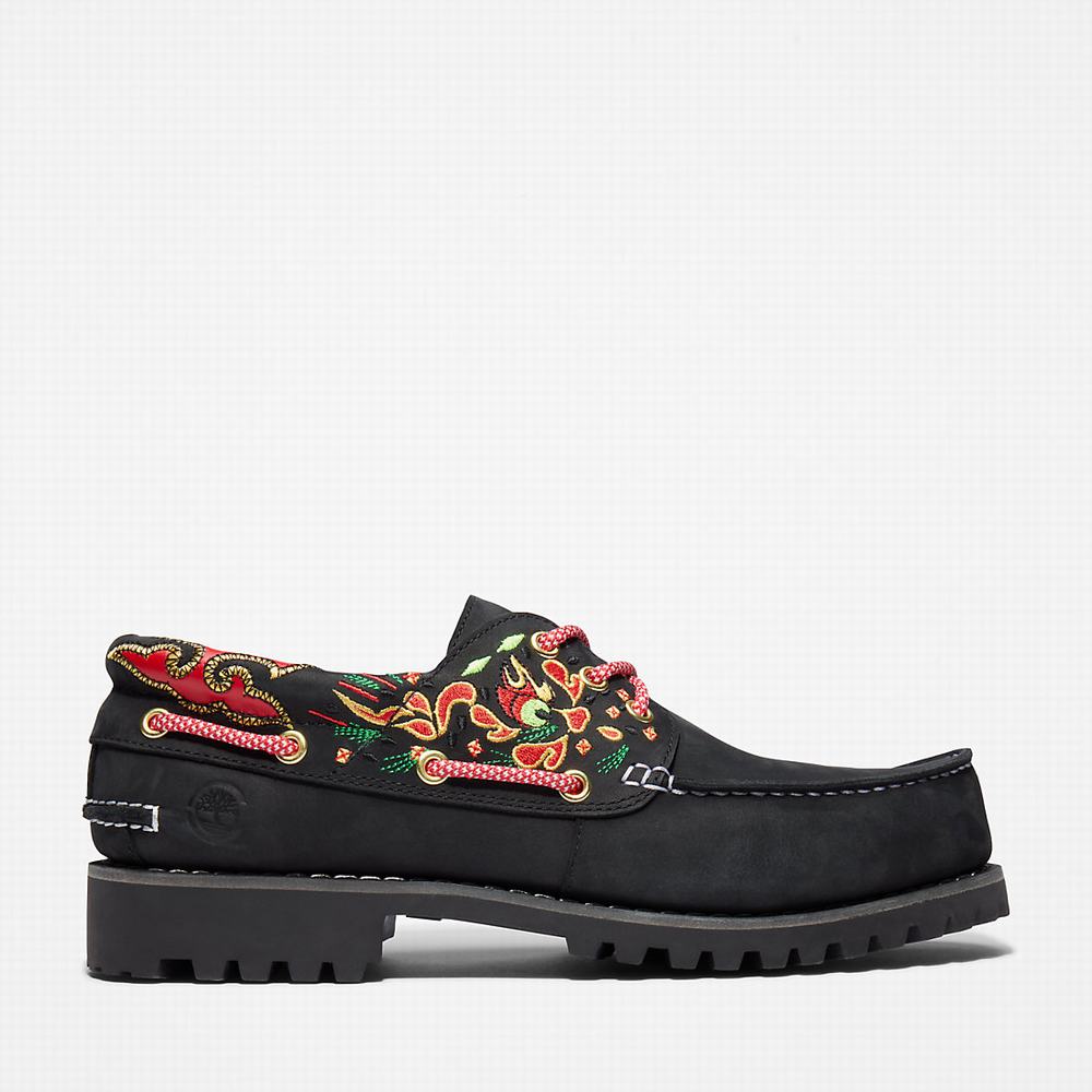 Timberland CLOT x Timberland® 3-Eye Tekne Ayakkabısı Erkek Siyah | TR-5182S