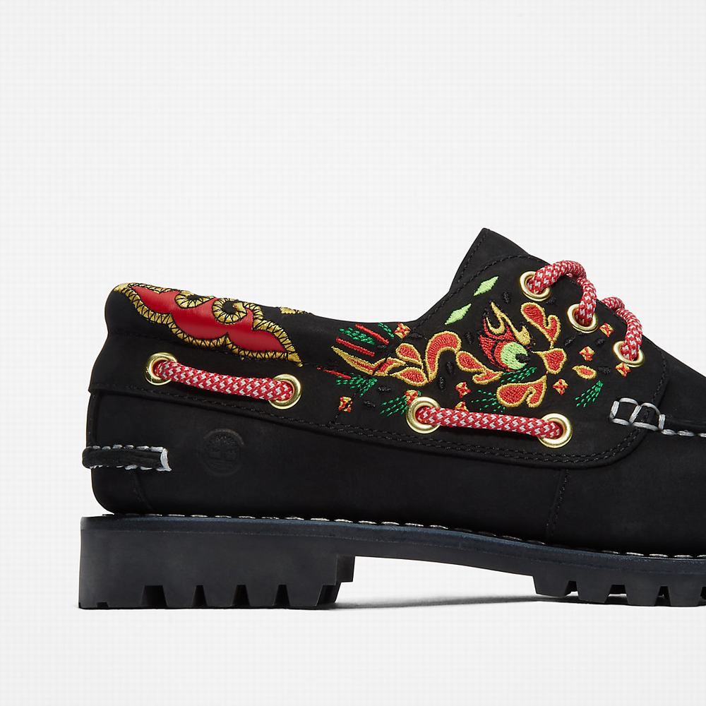 Timberland CLOT x Timberland® 3-Eye Tekne Ayakkabısı Kadın Siyah | TR-5290W