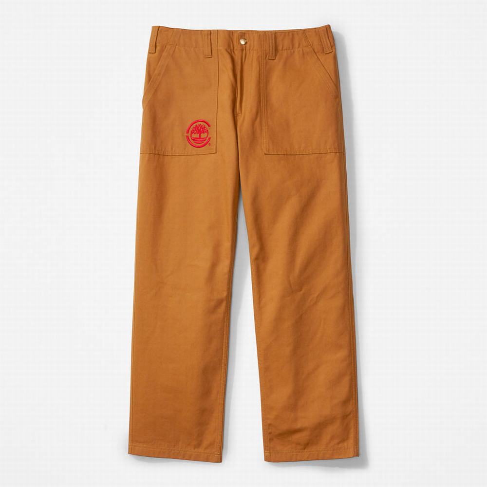 Timberland CLOT x Timberland® Duck Kanvas Workwear Pantolon Erkek Kahverengi | TR-6310G