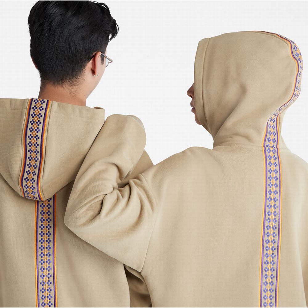Timberland CLOT x Timberland® Kapüşonlu Sweatshirt Erkek Haki | TR-1790J