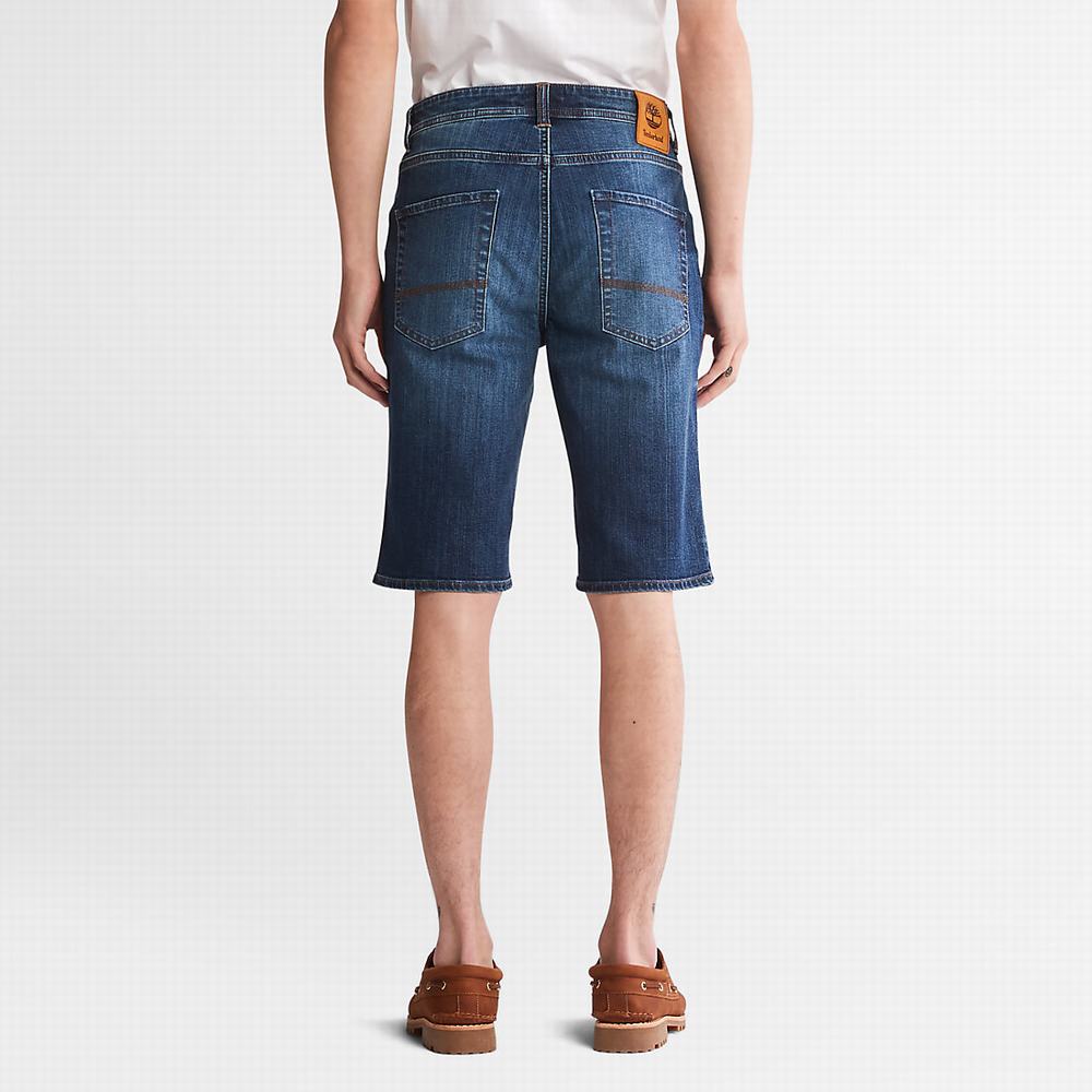 Timberland Canobie Lake Denim Şort Erkek Indigo | TR-2941U