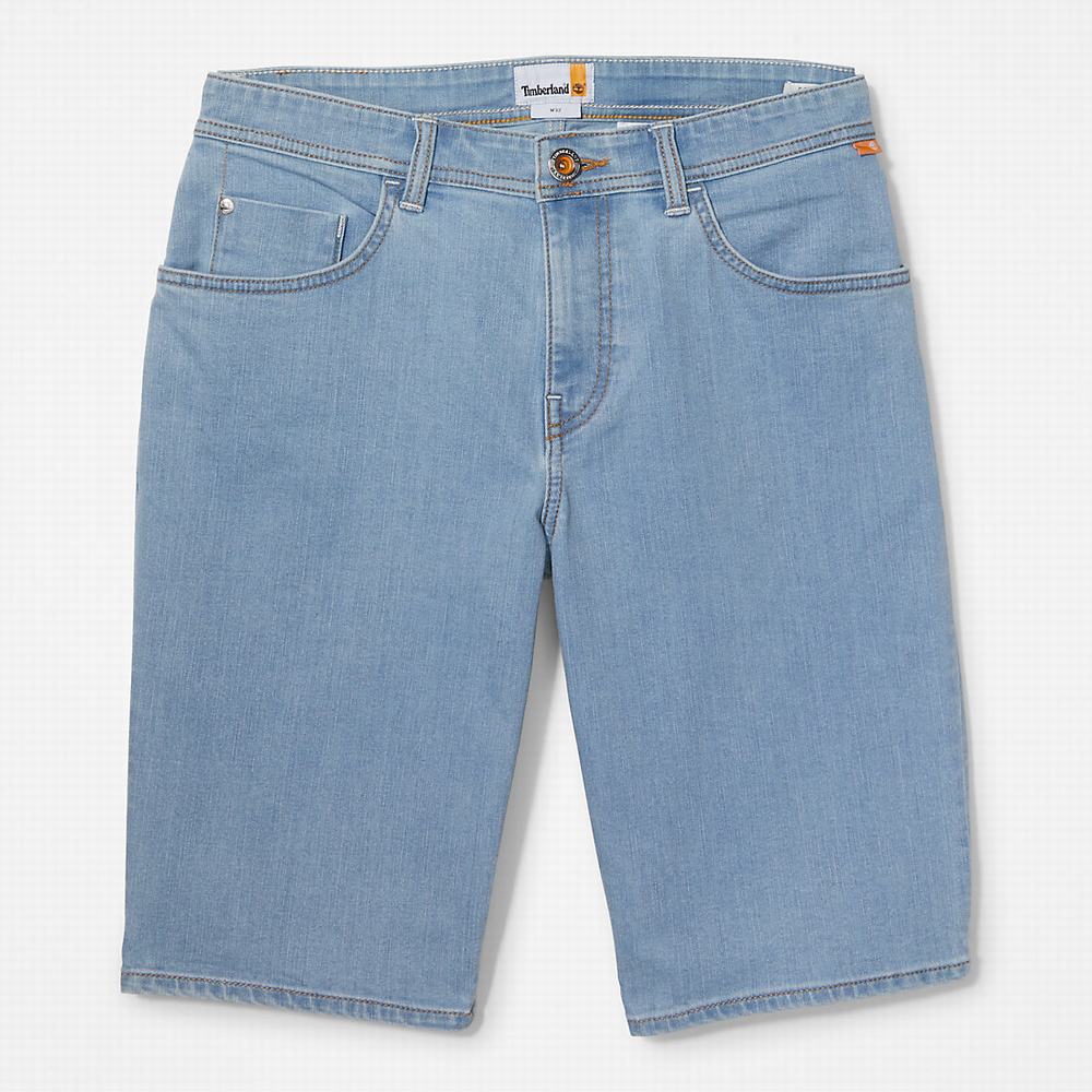 Timberland Canobie Lake Denim Şort Erkek Açık Mavi | TR-5482P