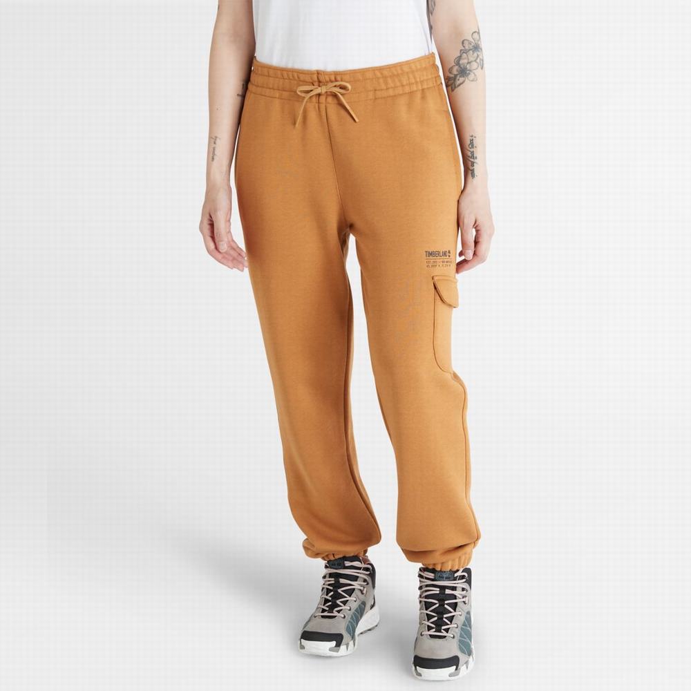 Timberland Cargo Jogger Jogger Pantolon Kadın Kahverengi | TR-1685K