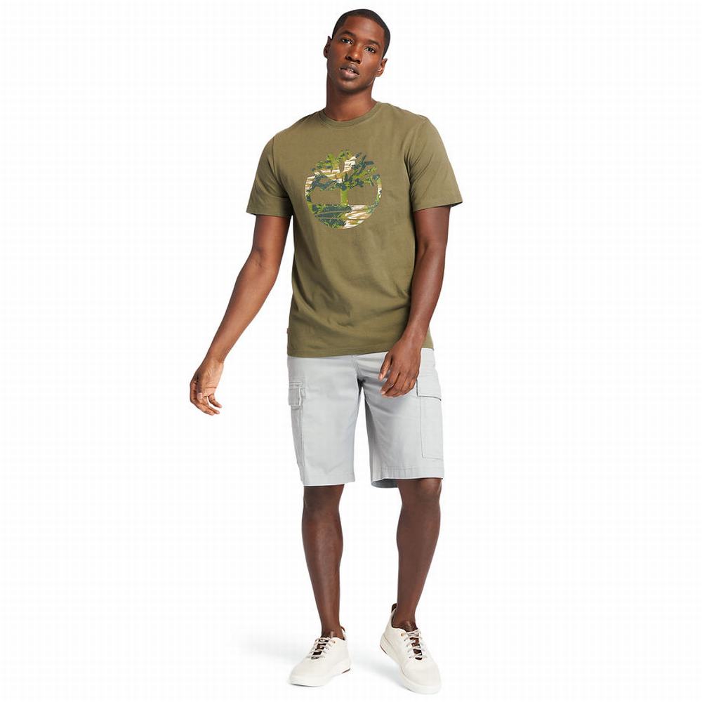 Timberland Cargo Şort Erkek Gri | TR-7538G