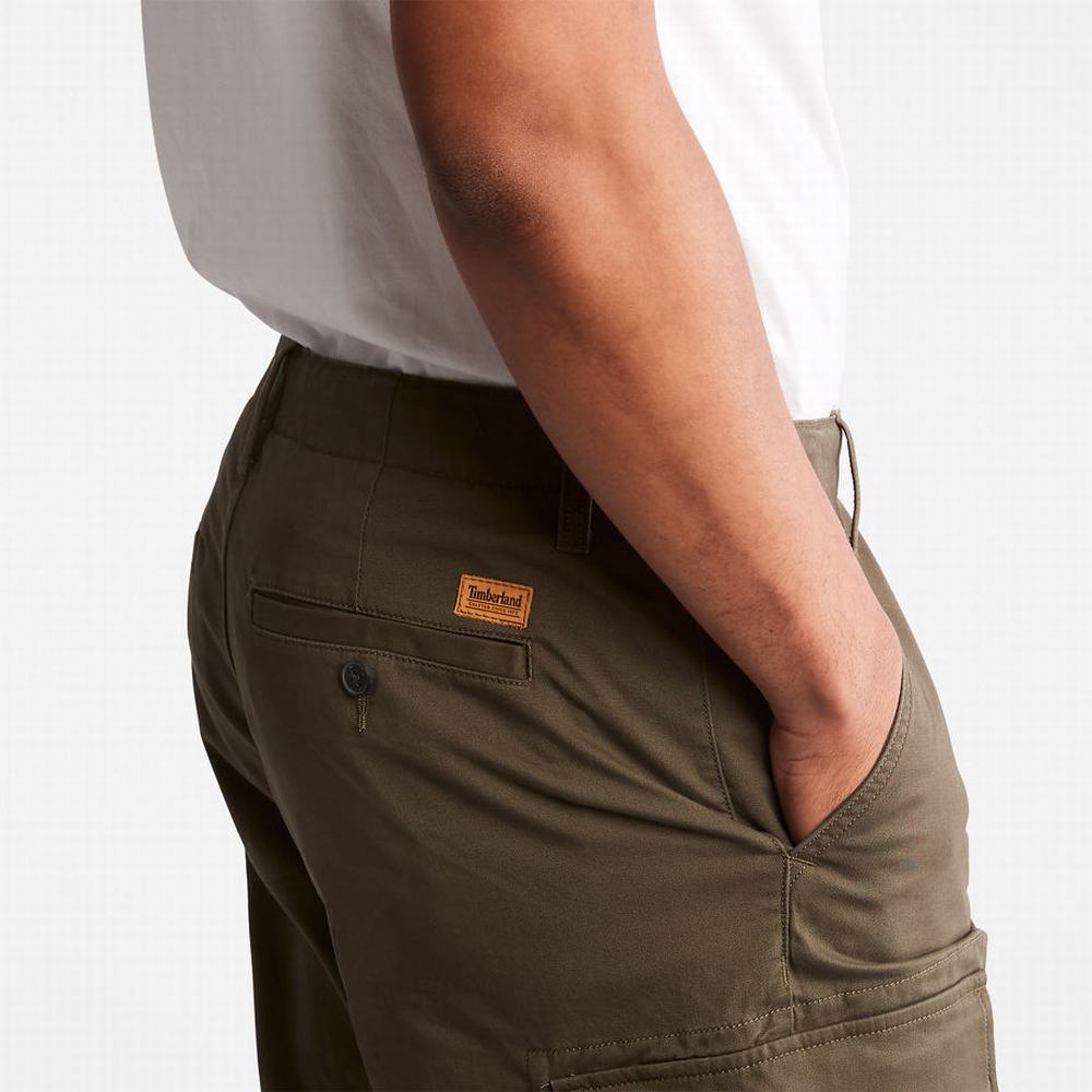 Timberland Cargo Şort Erkek Koyu Yeşil | TR-9263D