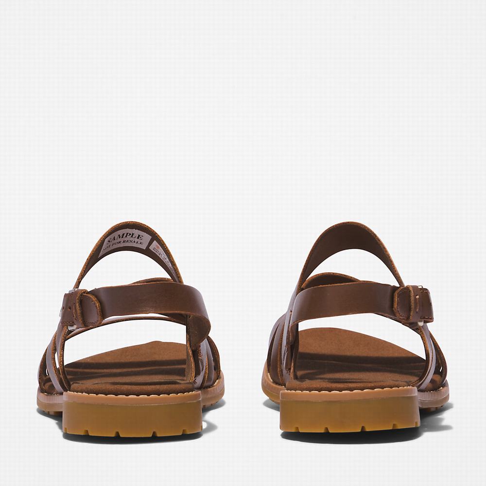 Timberland Chicago Riverside Backstrap Sandalet Kadın Kahverengi | TR-4968F