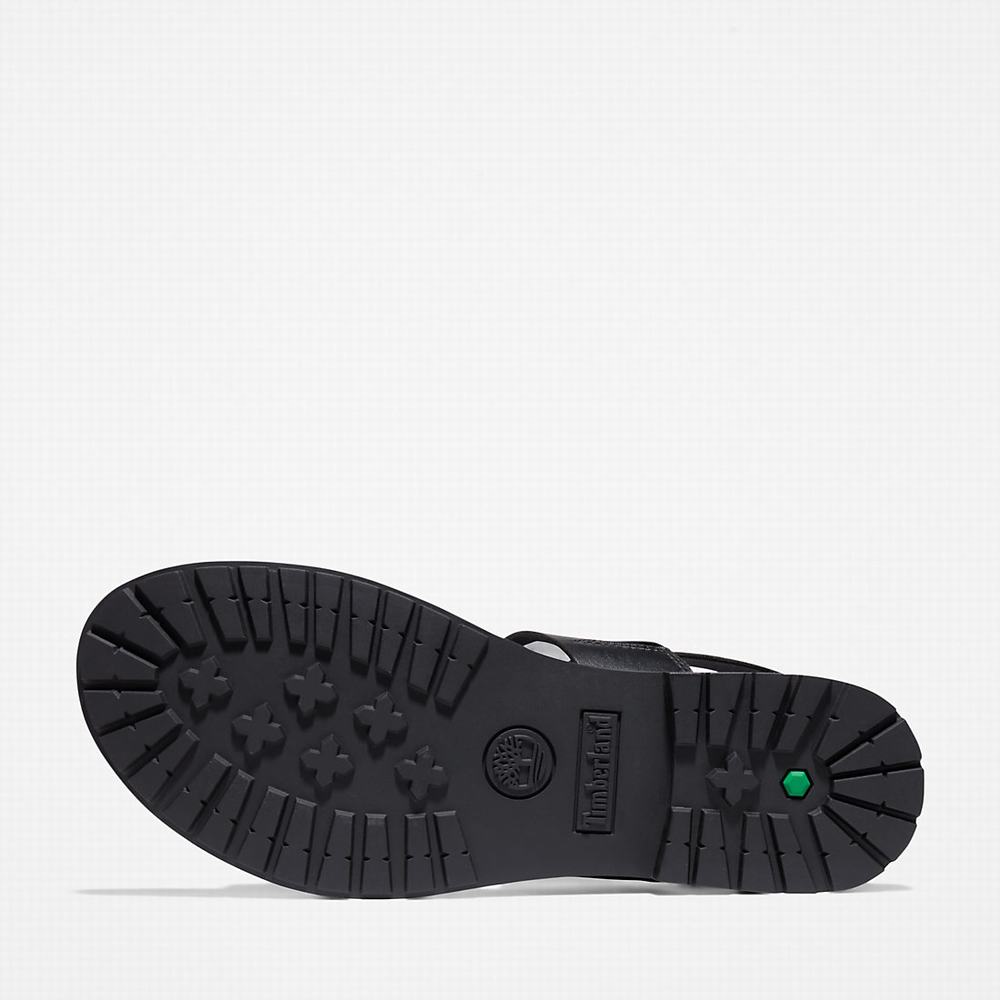 Timberland Chicago Riverside Sandalet Kadın Siyah | TR-3612U