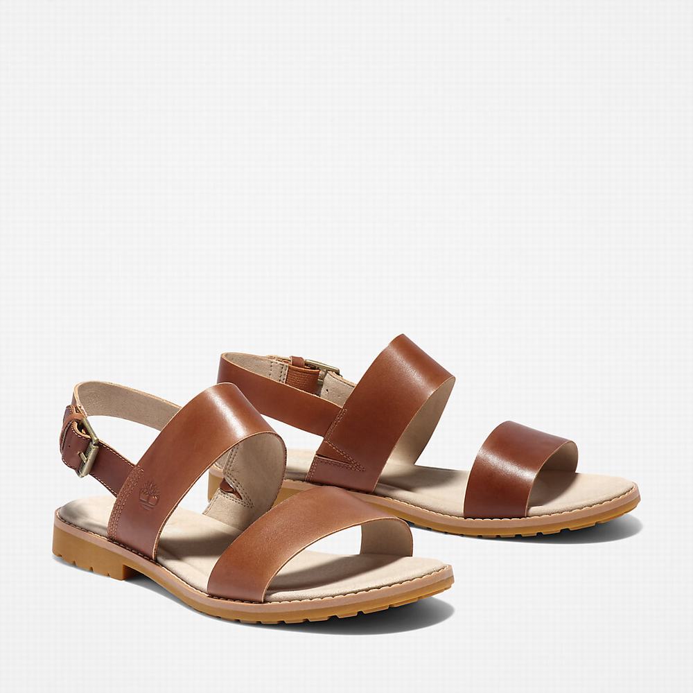 Timberland Chicago Riverside Sandalet Kadın Kahverengi | TR-8159P