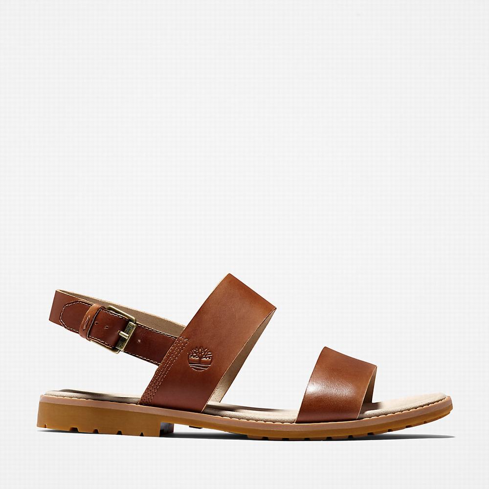 Timberland Chicago Riverside Sandalet Kadın Kahverengi | TR-8159P