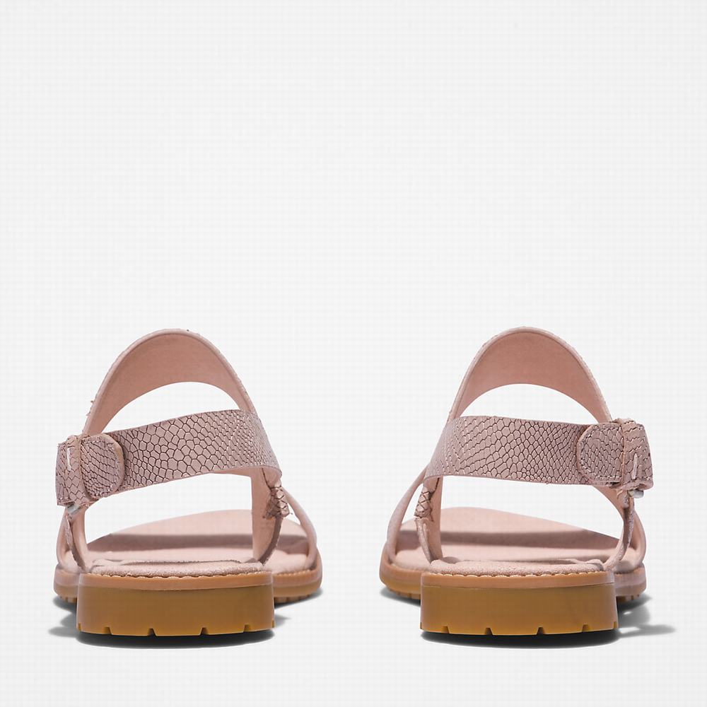 Timberland Chicago Riverside Sandalet Kadın Açık Pembe | TR-9742A