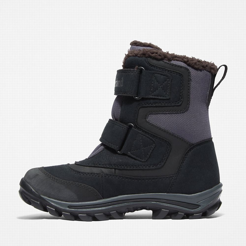Timberland Chillberg 2-Askılı GTX Bot Çocuk Siyah | TR-9836T