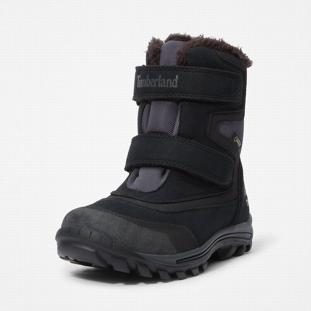Timberland Chillberg 2-Askılı GTX Bot Çocuk Siyah | TR-9836T