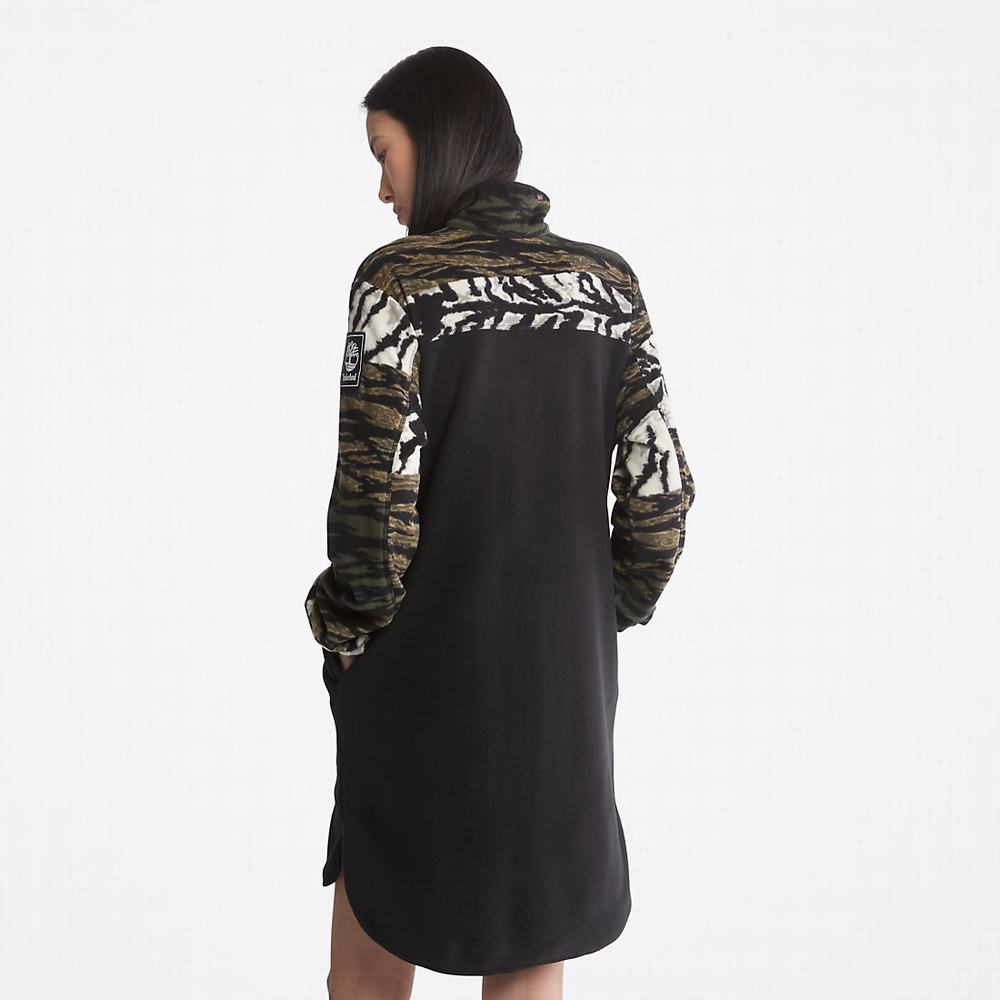 Timberland Chinese New Year Fleece Elbise Kadın Yeşil | TR-6950K