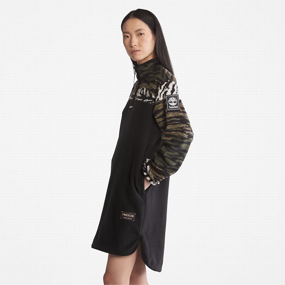 Timberland Chinese New Year Fleece Elbise Kadın Yeşil | TR-6950K