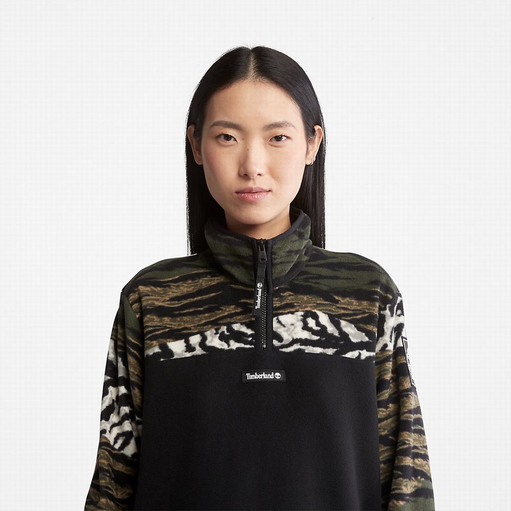 Timberland Chinese New Year Fleece Elbise Kadın Yeşil | TR-6950K