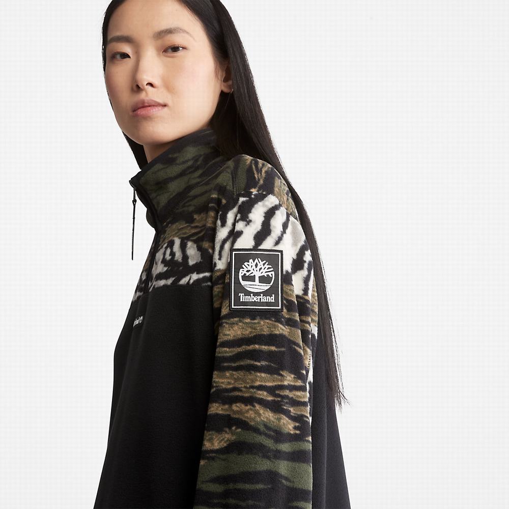 Timberland Chinese New Year Fleece Elbise Kadın Yeşil | TR-6950K