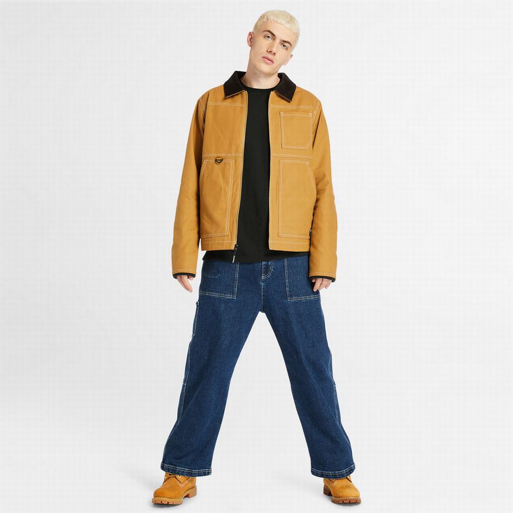 Timberland Chore Ceket Erkek Sarı | TR-1026K
